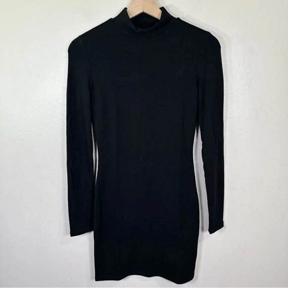 Aritzia  Womens XXsmall The Group Babaton Candice Mock Neck Dress - Picture 2 of 15
